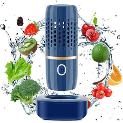 Wireless Capsule  Cleaning Purifier, Portable Vegetable Washing Machine